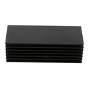 1 Pack PCIe NVMe M.2 SSD Heatsinks Cooler DIY Laptop PC Memory Cooling Fin Black