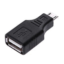 Micro USB Male to USB Female Expansion OTG Adapter Converter for Android