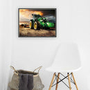 5D DIY Full Drill Square Diamond Painting Tractor Cross Stitch Embroidery