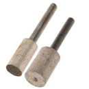 2Pcs Diamond Grinding Head Diamond Mounted Point Set Grinding Rotary Bit East to