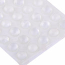50pcs Buffer Pads Kitchen Door Domed Anti Slam Cabinet Cupboard Damper Cushion