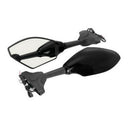 2Pcs Motorcycle Rearview Mirror Side View Amber Led Turn Signal Indicator F