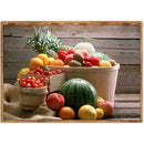 5D DIY Full Drill Diamond Painting Colorful Fruits Cross Stitch Embroidery