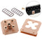 Metal Buckle Twist Clasps Turn Lock Snap Twist Locks For DIY Handbag Craft B: Kw