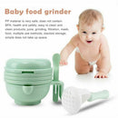 9 sets of baby food supplement grinder manual food grinding bowl baby puree A7G1
