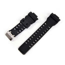 16mm Rubber Watchbands Men Black Sport Diving Silicone Watch Strap For g-shoc Kw