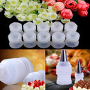 10pcs Coupler Adaptor Icing Piping Nozzle Bag Cake Flower Pastry Decor Tool  JR
