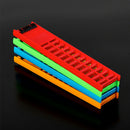 1PC Fishing Rig Board Plastic Double Side Spring Hooks Storage Catch HolderBX
