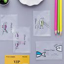 3Pcs/set Bus Card Case Credit Card Protective Cover PVC Cartoon Card Hol clSJTO