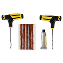 Car Tubeless Tyre Tire Puncture Repair Plug Repairing Kit Needle Patch Fix U5C3