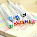 8PCS/Set Cute Korean Stationery Watercolor Pen Gel Set Pens Pro Color Kande N8Q2