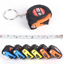2pcs Retractable Ruler Tape Measure Key Chain Mini Pocket Size 1m Measure Tool3C