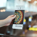 Mandala DIY Special Shaped Diamond Painting PU Leather Passport Protection Cover