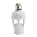 E27 PIR Infrared Motion Sensor LED Light Lamp Holder Control Switch