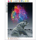 5D Elephant Diamond Painting Embroidery DIY Cross Stitch Mosaic Home Decor