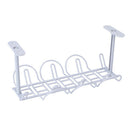 5X(1Pc Socket Storage Rack Plug Wire Organizer Holder Table Bottom Power C F6K9)