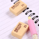 10x Rubber 4B Pencil Eraser for Art Drawing Writing Office School Nursery Gifts