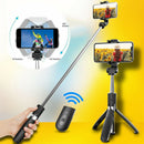 3 in 1 Wireless Selfie Stick Tripod Extendable Telescopic Phone Stand + Remote b
