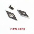 3Pcs Tungsten Carbide Cutters Inserts Set For Wood Lathe Turning Tools(Incl F5S6