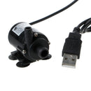 DC 4V-6V 150L/H Micro Brushless Submersible Water Pump Motor Cooling Pump+USB