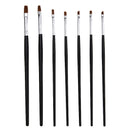 7 Pcs Nail Art Pen Brush UV Gel Acrylic Painting Drawing Liner Polish AU