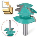 45 Degree 1/4'' Shank 1-1/2'' Small Lock Miter Router Bit Tenon Cutter Tools