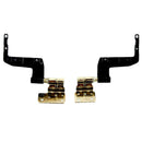Black Iron R&L LCD Screen Hinges Replace Part for Dell Latitude E5520 E5520M