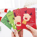 20Pcs/set Lovely Christmas Notebook Cartoon Notepad Pocket Notebook for Kid H7P0