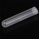 20Pcs 10ml Plastic Centrifuge Lab Test Tube Vial Sample Container with Cap M&E