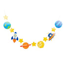 Paper Planet Banner Kid Birthday Party Baby Shower Summer Party Decoration