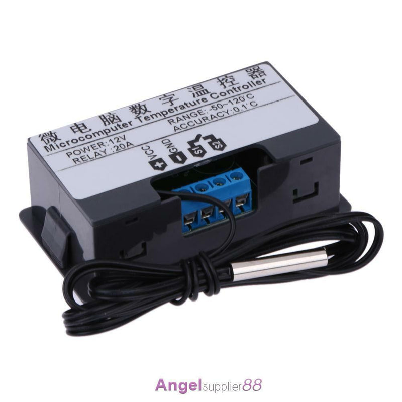DC 12V LED Digital Thermostat Temperature Controller Temp Sensor Control Relay
