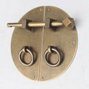 Brass Hardware Cabinet Door Face Plate Handle copper Pull Chinese Furniture