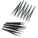 Professional 4PCS Antistatic Tweezers Repair Tools Kit For Electronics Implement