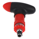Manual T type Ratchet Screwdriver Quick Bolt Driver Batch 6.35 mmFT