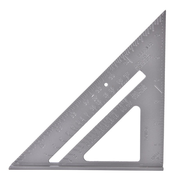 Aluminum Alloy Speed Square Protractor Miter Framing Measurement Carpen Cy