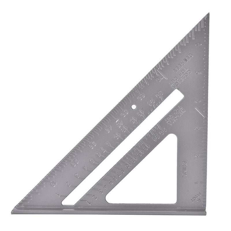 Aluminum Alloy Speed Square Protractor Miter Framing Measurement Carpen Cy