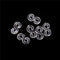 200Pcs Plastic S Clips For Loom Rubber Band Refills Bracelet Bands TOP M&E