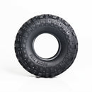 4pcs/Set Truck Car Wheel Tyre Tires Rim Black Rubber for Rock Crawler Axial
