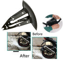 Motorbike Splash Guard Mudguard Motorcycle Accessory Plastic Universal Rear