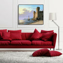 Painting By Numbers Kit DIY Boat Lighthouse Canvas Oil Art Picture Craft