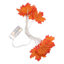 Maple Leaves LED String Light Battery Operated Autumn Garden Decoration LightiTO