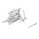 20Pcs High-carbon Steel Sea Fishing Worm Hooks Fishhook Live Bait Hooks M