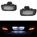 2X Error Free LED License Plate Lights Lamp For Mercedes-Benz 5DR W203 W211