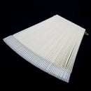 False Nail Art Tips Color Card Transparent White Buckle Ring Practice D GFI