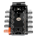 1 to 11 4pin PC Cooler Cooling Fan Hub 12V IDE Power Supply Splitter Cable