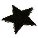 2pcs Star Sew on Patch Beads Rhinestone Repair Applique Motif Garment Decor