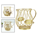 Modern Espresso Coffee Pod Storage Holder & Golden Spoon Kit,Multi-Use Organizer