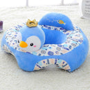 Floral Print Baby Sofa Cover Seat Support Learning To Sit Chair Case (E) A