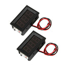 2 mini digital voltmeter voltage meter LED display panel 3.0-30V O8Z5