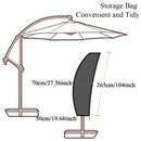 Parasol banana umbrella cover cantilever outdoor garden pati shield waterproof3C